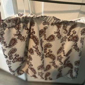 Guess flowy tube top